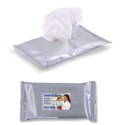 Disposable Wipes - Microfiber, Rectangular, White | Skin-Friendly, Antibacterial, Breathable, Neutral Fragrance, 25 Pieces