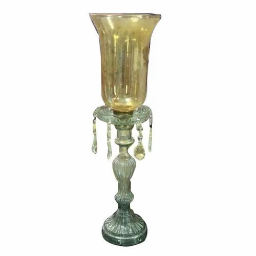 Home Decoration Glass Vase - 8 Inch Height, Good Quality Cylindrical Design