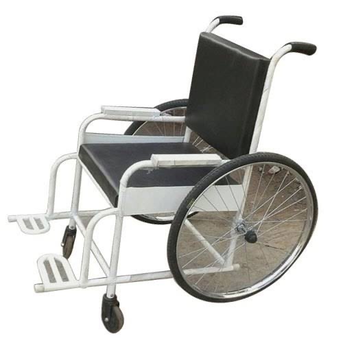 Hospital Wheel Chair  - Color: White
