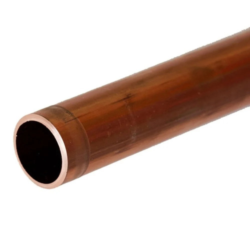 Indian Copper Pipes - Alloy Seamless Round, Copper Coated | High Corrosion Resistance, Flexible for Easy Installation, Efficient Thermal Conductivity, Durable and Rust Proof