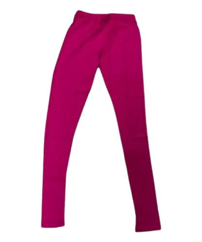 Ladies Cotton Leggings - XL-XXL Size Red Color | Casual Dress Type Anti Wrinkle Breathable Quick Dry Machine Washable