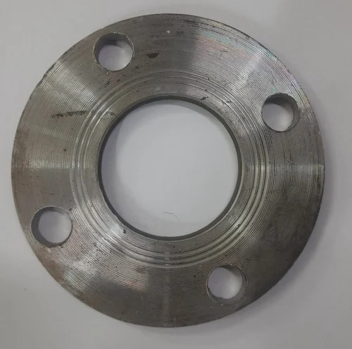 Mild Steel Slip On Flanges - Round Shape, Rust Free and Highly Pure | Durable Grey MS Flanges with High Strength