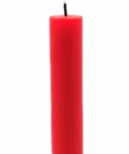 Floral Aroma Pillar Candle - Premium Quality Paraffin Wax, 10 Pieces Box | Handcrafted, Colorful Petals, Unique Appearance, Decorative Feature