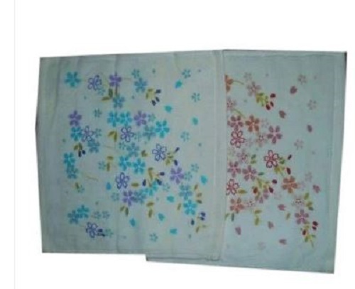 Printed Ladies Handkerchief - Soft Touch Fabric, Standard Size | No Color Fade, Wrinkle Free, Delivered On Time