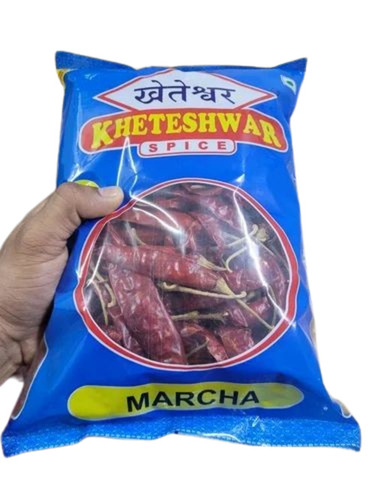 Pure Dry Red Chilli - Whole Pieces, 500 Grams | 100% Pure, Natural Dried, Very Good Quality, Spicy Taste, Good for Health, 1 Year Shelf Life
