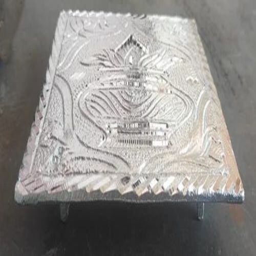 Silver Plated Pooja Chowki