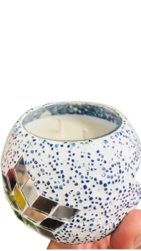 Soy Wax Aroma Candles - 3.8x3 Inches Premium Quality Long Burning Natural Wax with Soothing Aroma Hand-Poured Elegant Design and Eco-Friendly Packaging