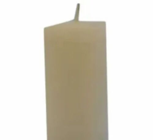 Square Base Plain Pillar Candles