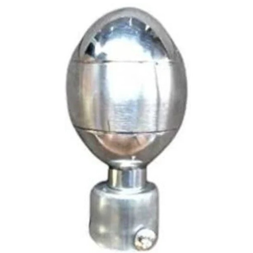 Stainless Steel Curtain Bracket - Color: Silver