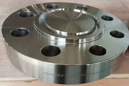 Stainless Steel RTJ Flanges - High Strength, Corrosion Resistant | Round Shape, Highly Pure, Rust Free, Silver