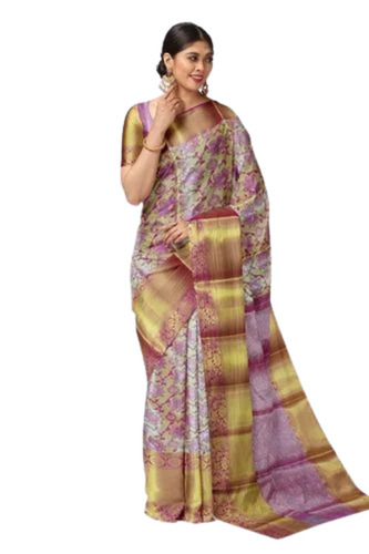 Tissue Brocade Saree