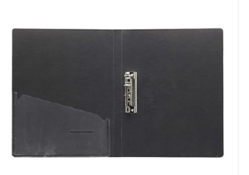 Black Polypropylene Clip File Folder