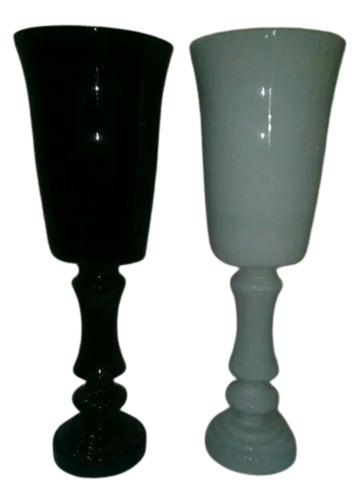 Ceramic Flower Vase - Polished Finish Customized Sizes | Decorative Accent with Good Quality