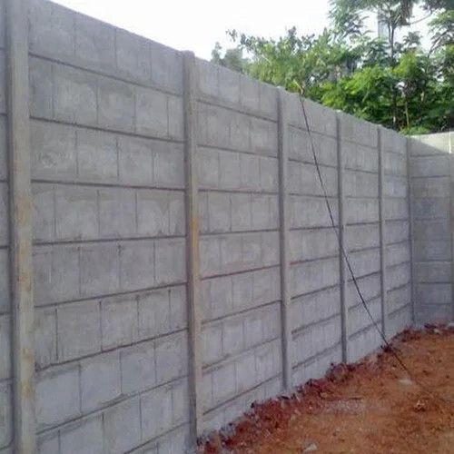 Concrete Folding Compound Walls - RCC Material, Customized Sizes and Designs | Space-Saving, Weather-Resistant, Fire-Resistant, Easily Assembled, Excellent Security and Privacy