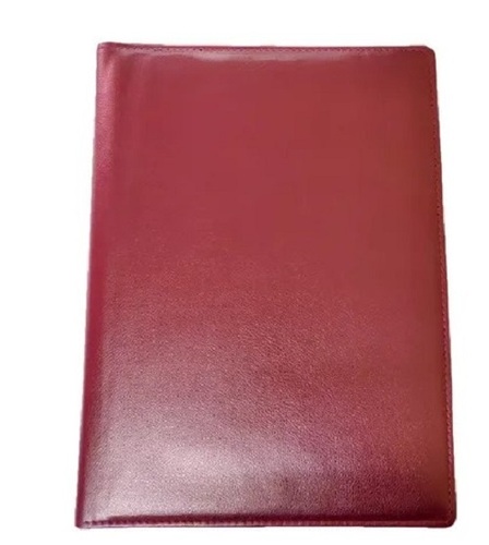 Deluxe Plain Leather File Folder