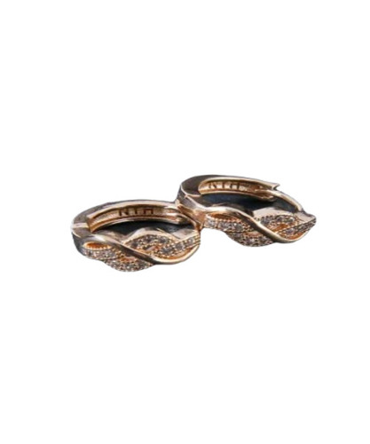 Fancy Antique Gold Hoop Earrings - Elegant Design Perfect for Parties and Weddings Ideal for Women