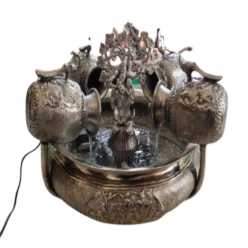 German Silver Water Fountain Urli