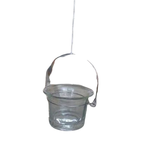 glass candle holders