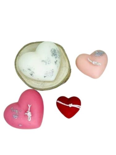 Heart Floating Candles