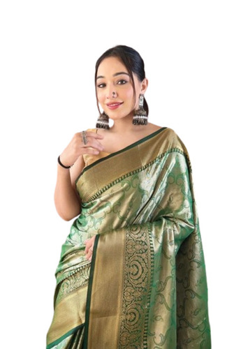 Kanchipuram Sarees - Color: Green