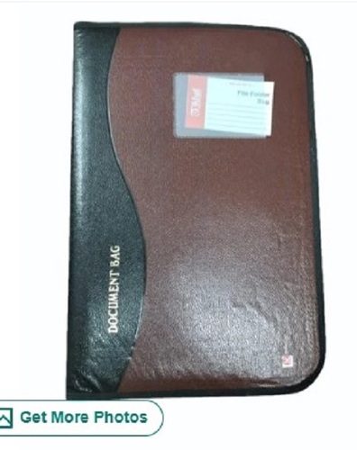 Leather Document File Folder Bag - Premium Leather Various Colors Perfect for Gifting and Easy Clean Solutions