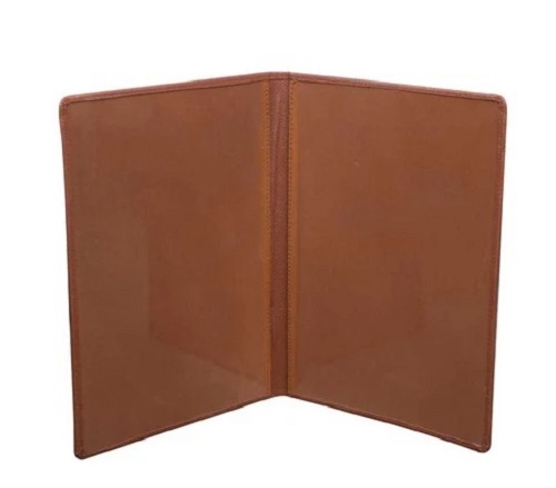 Leather Presentation File Folder