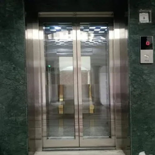 Passenger Lifts - Stainless Steel, Automatic Rectangular Design, Silver Color | Easy to Operate, High Efficiency, Noise-Free, Heavy-Duty Safety Features