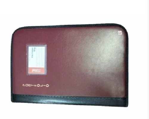 PU Leather Portfolio Documents File Folder Bag