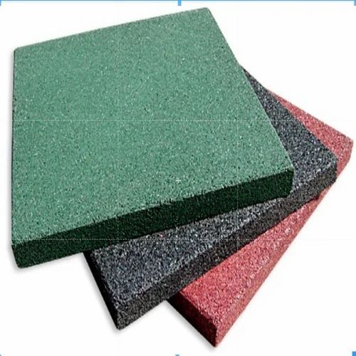 Rubber Floor Mats - Back Material: Anti-Slip Latex