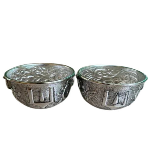 Silver Prasadam Bowls