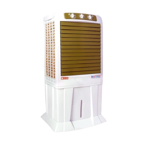 Shymoon Tower Air Cooler - Plastic Material, 40 ft Air Throw Coverage , Manual Cleaning, Floor Standing Design, Available in Green, White, Blue, Brown