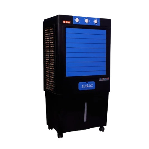 Tower Air Cooler - Plastic, 40 ft Air Throw Coverage | Manual Cleaning, Floor Standing, Available in Green, White, Blue, Brown, Black