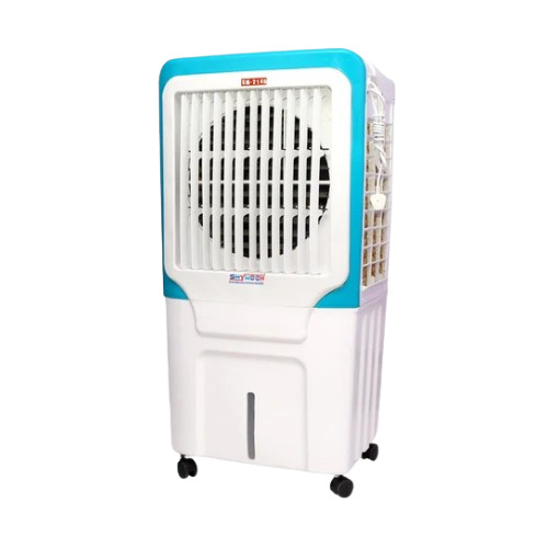 SHYMOON Tower Air Cooler - Plastic, 40 Ft Coverage | Floor Standing, Manual Cleaning, Available in Green, White, Blue, Brown, Black