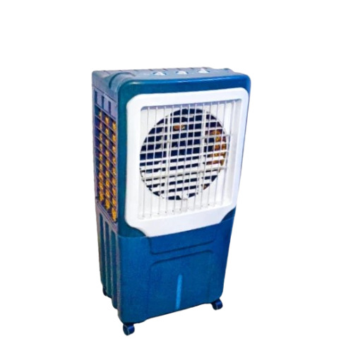 SHYMOON Tower Air Cooler - Plastic, 20-40 ft Air Throw Coverage | Manual Cleaning, Floor Standing, Available in Green, White, and Blue