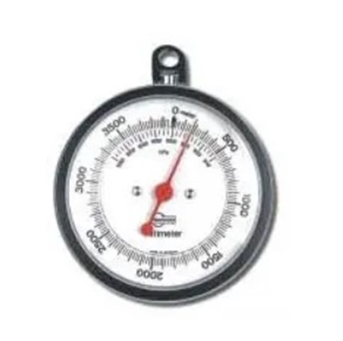Altimeter - Round Shape, Plain Pattern, White Color | New Only, Suitable for All Sizes