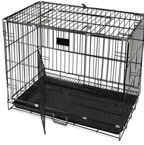 Black Iron Dog Cage