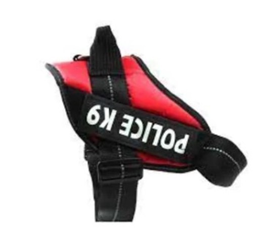 K9 Dog Harness - Nylon Material Medium Size All Colors - Durable Design Includes Leash Ideal for Active Dogs