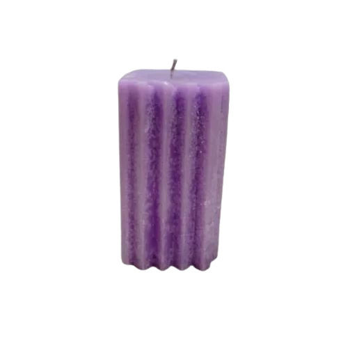 Lavender Fragrance Pillar Candle