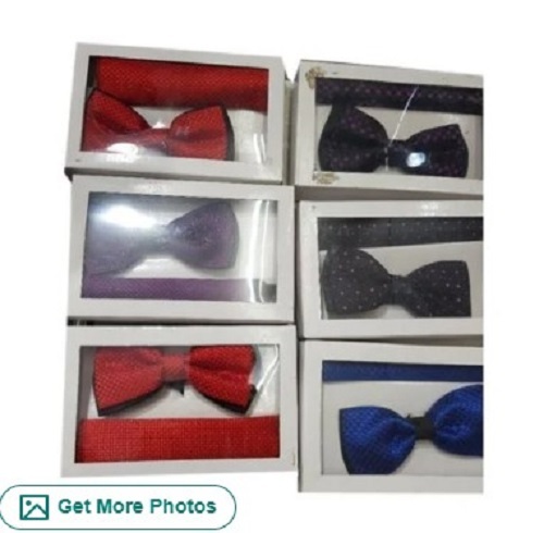 Mens Printed Bow Tie