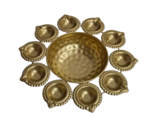 Metal Urli Bowl Diya