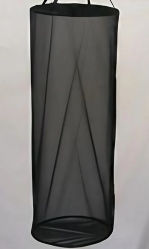 Moth Breeding Cage - Portable Round Design, Matte Black Finish | Ideal for All Moth Breeding Needs