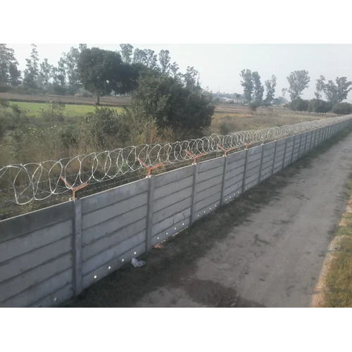 RCC Precast Railways Boundary Wall