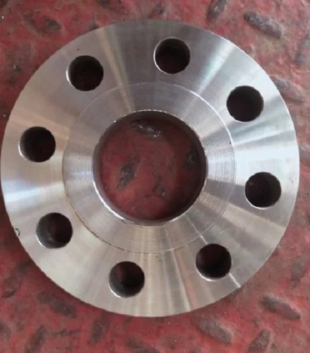 Round Stainless Steel Flanges - Durable, High Strength | Rust Free, Corrosion Resistant, Highly Pure, Sleek Silver Finish
