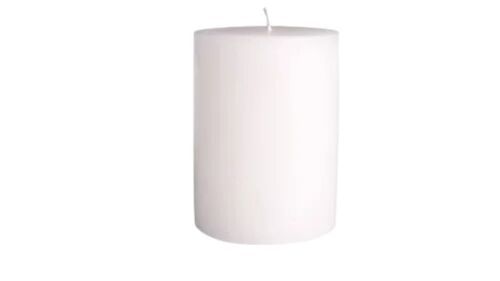 White Pillar Candle