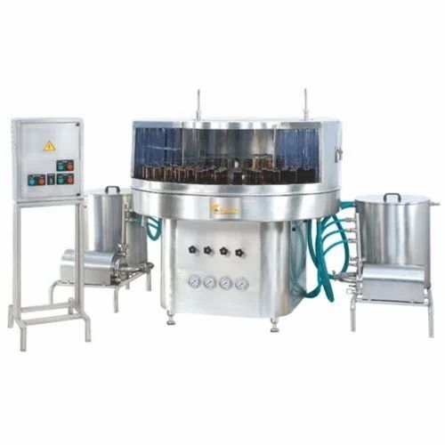 Automatic Rotary Bottle Washing Machine