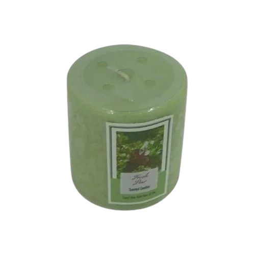 Fresh Pear Pillar Candle