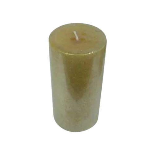 Golddust Pillar Candle