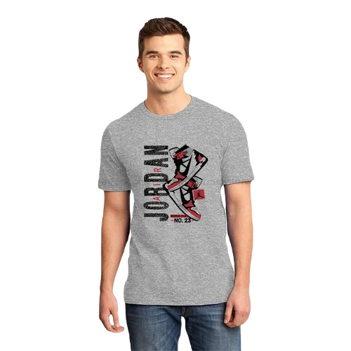 Mens Grey Fancy T Shirts