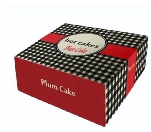 Printed Cake Packaging Box - Paper Material Various Sizes Available Multi-Color Options | Lightweight Design Long-Lasting Freshness Spacious Capacity