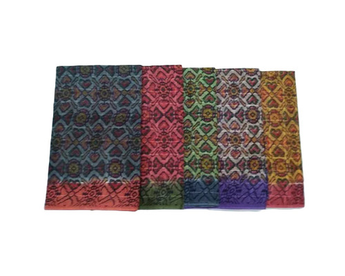 Printed Sarees - Cotton Fabric, Regular Fit, Available in Many Different Colors | Fade, Wrinkle, Shrink, Tear Resistant, Breathable, Quick Dry, Lightweight, Skin-Friendly